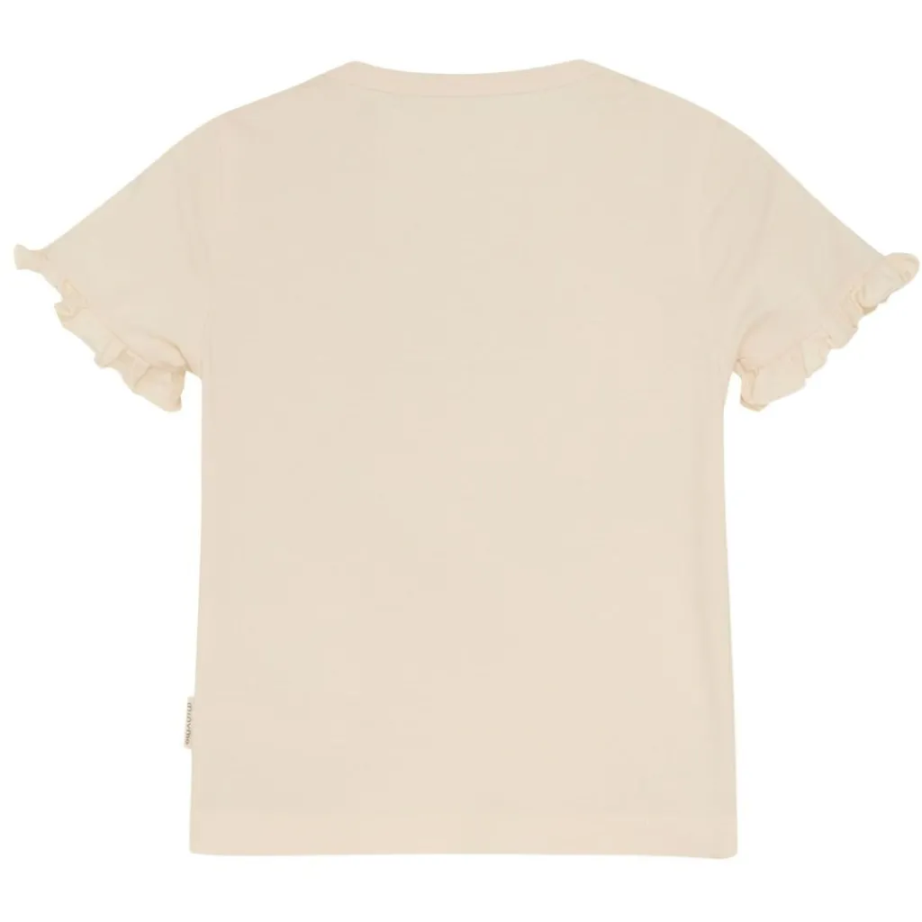GOTS T-shirt White Swan>Minymo Sale