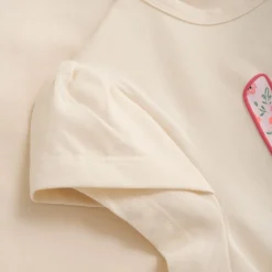 GOTS T-shirt White Swan>Minymo Discount