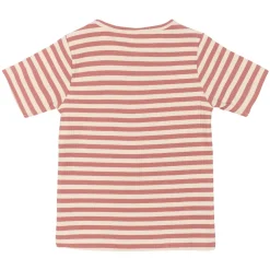 GOTS Uni Top Old Rose Striped><noscript><img width=