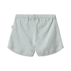 GOTS Vic Jersey Shorts Blue Stripe>Wheat Best