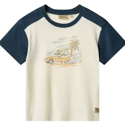 GOTS Vincent T-shirt Ivory>Wheat Online