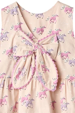 GOTS Volangklänning Med Rosett Unicorn><noscript><img width=
