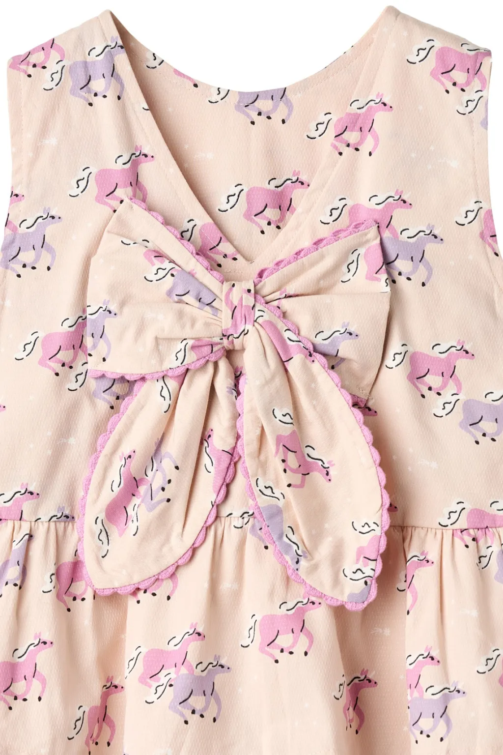 GOTS Volangklänning Med Rosett Unicorn>Copenhagen Colors Clearance