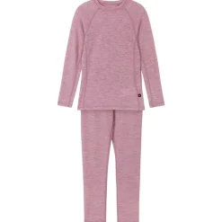 Grå Rosa Ull Underställsset>Reima Sale