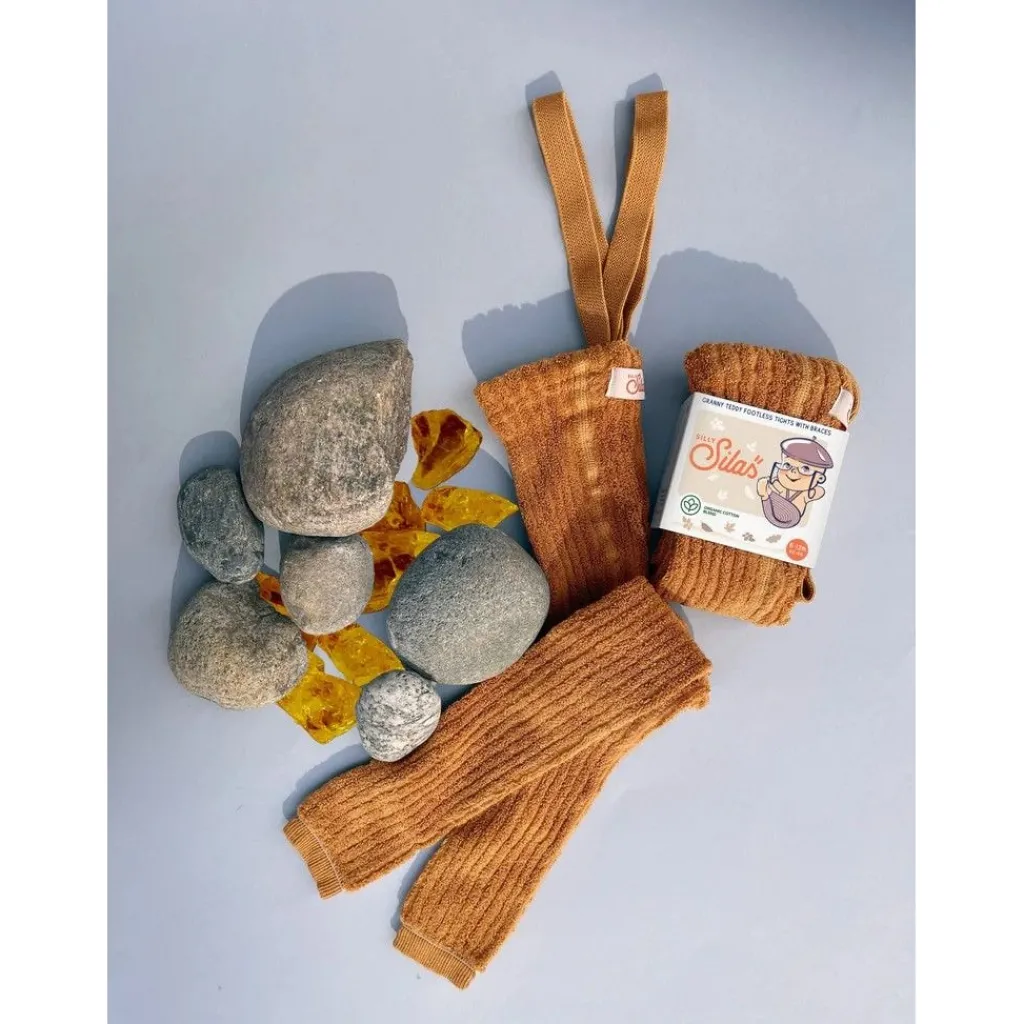 Granny Teddy Footless Tights Amber Granny Teddy Footless Tights Amber>Silly Silas New