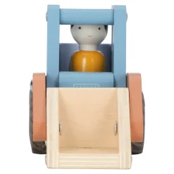 Grävmaskin Med Träfigur Blue><noscript><img width=