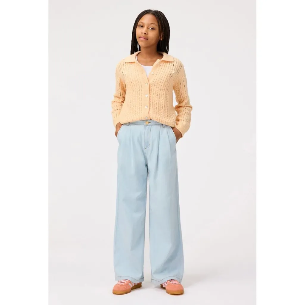 Gwendolyn Knitted Cardigan Pale Melon>Molo Clearance