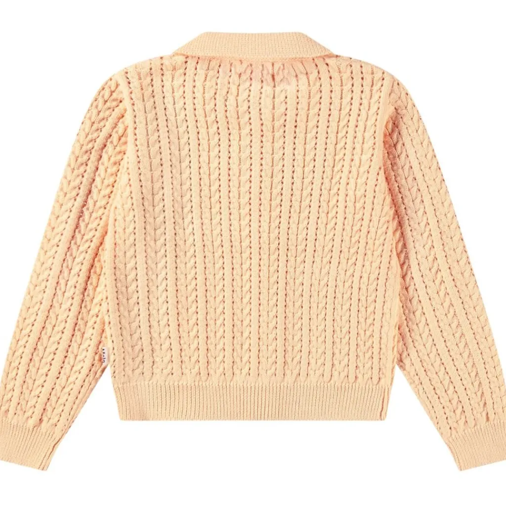 Gwendolyn Knitted Cardigan Pale Melon>Molo Clearance
