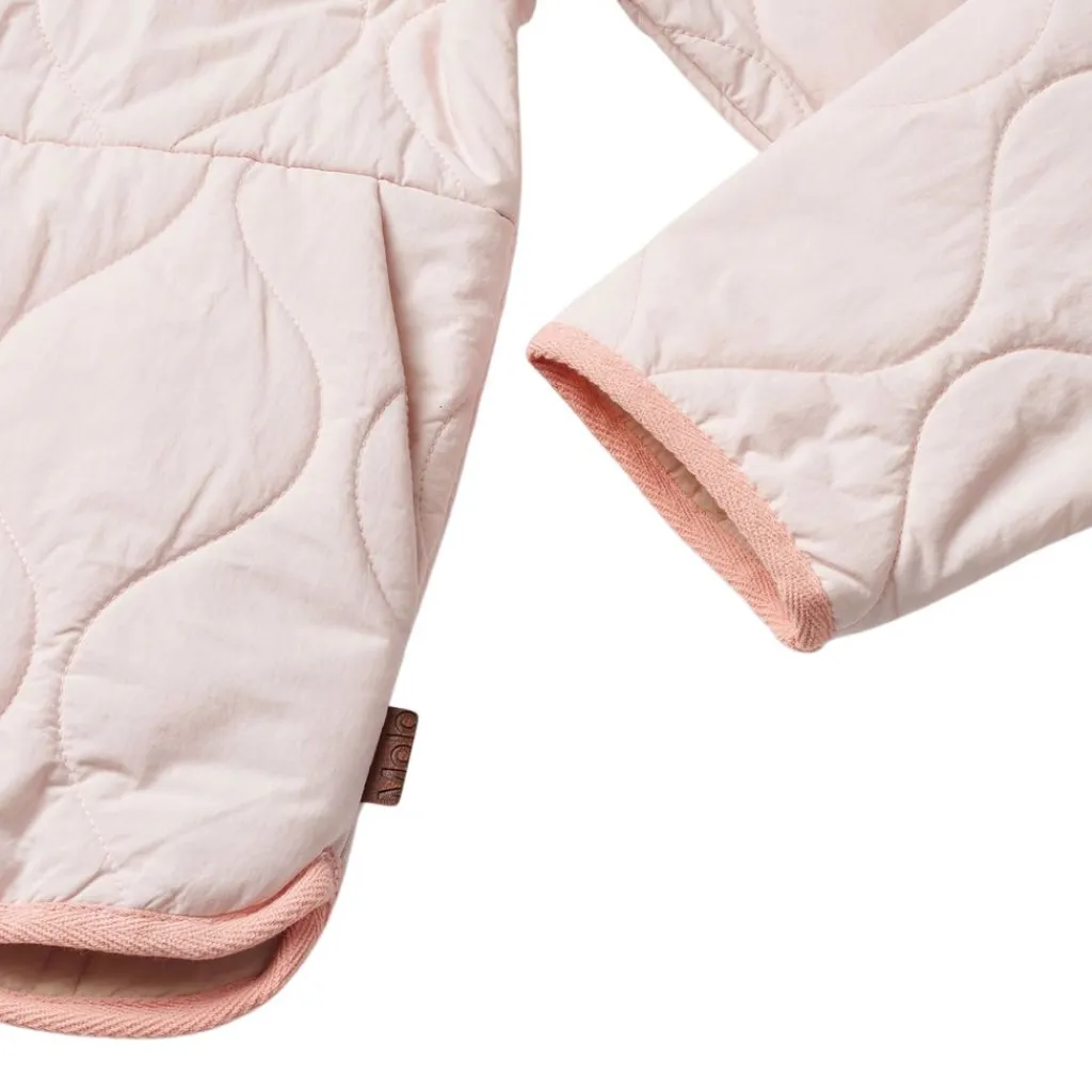Hailey Quilted Jacket Charlotte Pink>Molo