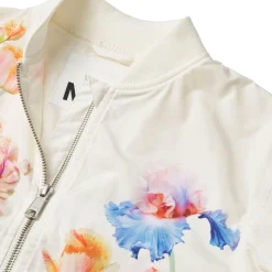 Haliva Jacket Tullips White>Molo Hot