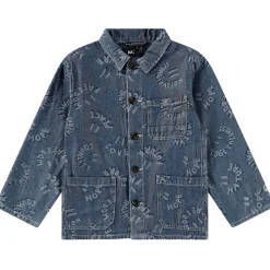 Halley Denim Jacket Word Smiles>Molo Online