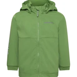 Hallon Kids Vindtät Jacka Algae Green>Didriksons