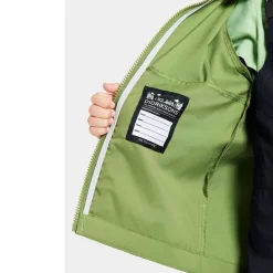 Hallon Kids Vindtät Jacka Algae Green>Didriksons