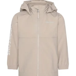 Hallon Kids Vindtät Jacka Beach Beige>Didriksons Online