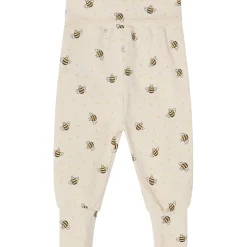 Hanna GOTS Mönstrade Babybyxor Med Bin Gräddvit>Buddy & Hope New