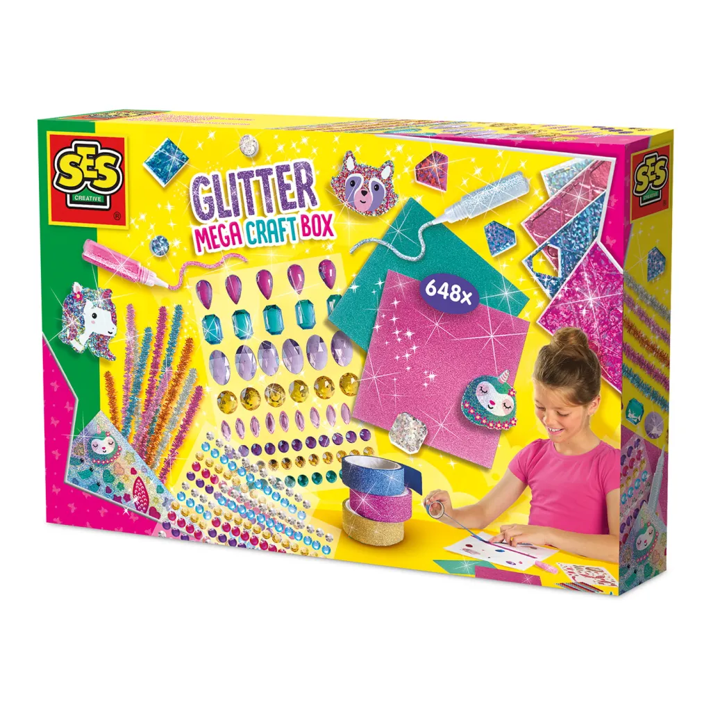 Hantverkslåda Glitter>SES Creative Clearance