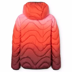 Hao Quiltad Jacka Fiery Red>Molo New