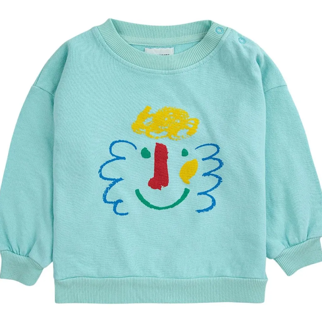Happy Mask Babytröja Blå>Bobo Choses New