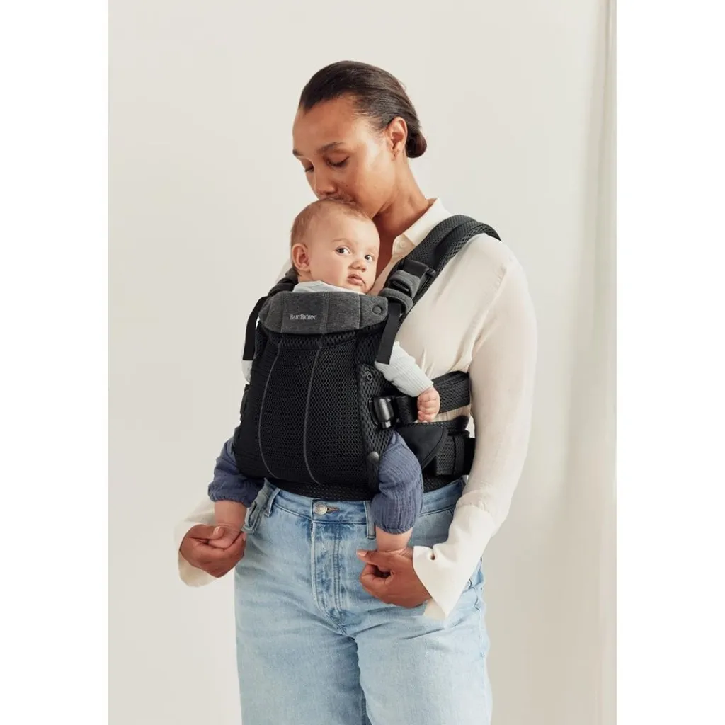 Harmony 3D Mesh Bärsele Black>BabyBjörn Sale
