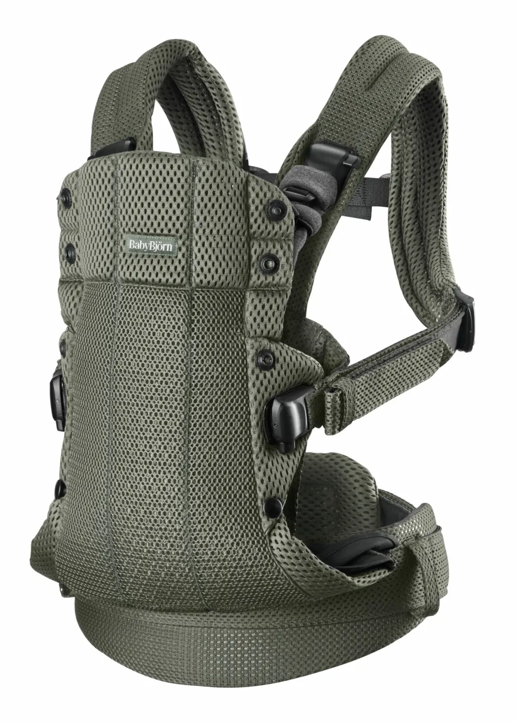 Harmony 3D Mesh Bärsele Dark Green>BabyBjörn Hot