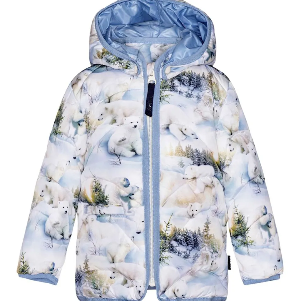 Harmony Täckjacka Snowy Bears>Molo Outlet