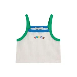 Have Fun Croppad Linne Offwhite>Bobo Choses Clearance