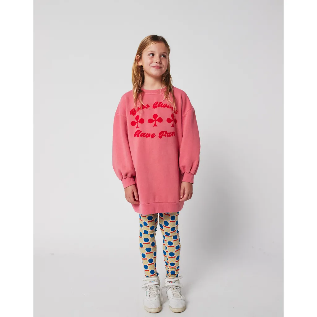 Have Fun Sweatshirtklänning Pink>Bobo Choses Sale