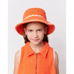 Have Fun Terry Bucket Hat Red>Bobo Choses
