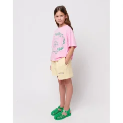 Have Fun Terry Towel Bermuda Shorts Light Yellow><noscript><img width=