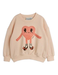 Heart In Shoes Sweatshirt Pink>Mini Rodini Best