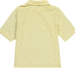 Heart Lace Skjorta Gul>Beau Loves Outlet