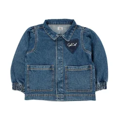 Hearts Ekologisk Denimjacka Indigo Blue Washed>Copenhagen Colors Online