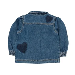 Hearts Ekologisk Denimjacka Indigo Blue Washed>Copenhagen Colors Online