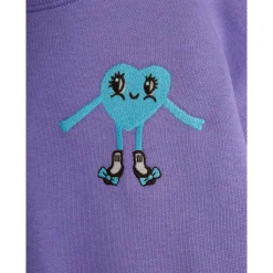 Hearts In Shoes Sweatshirt Purple><noscript><img width=