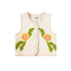Heather Vest Fancy Dandelion>Molo Online