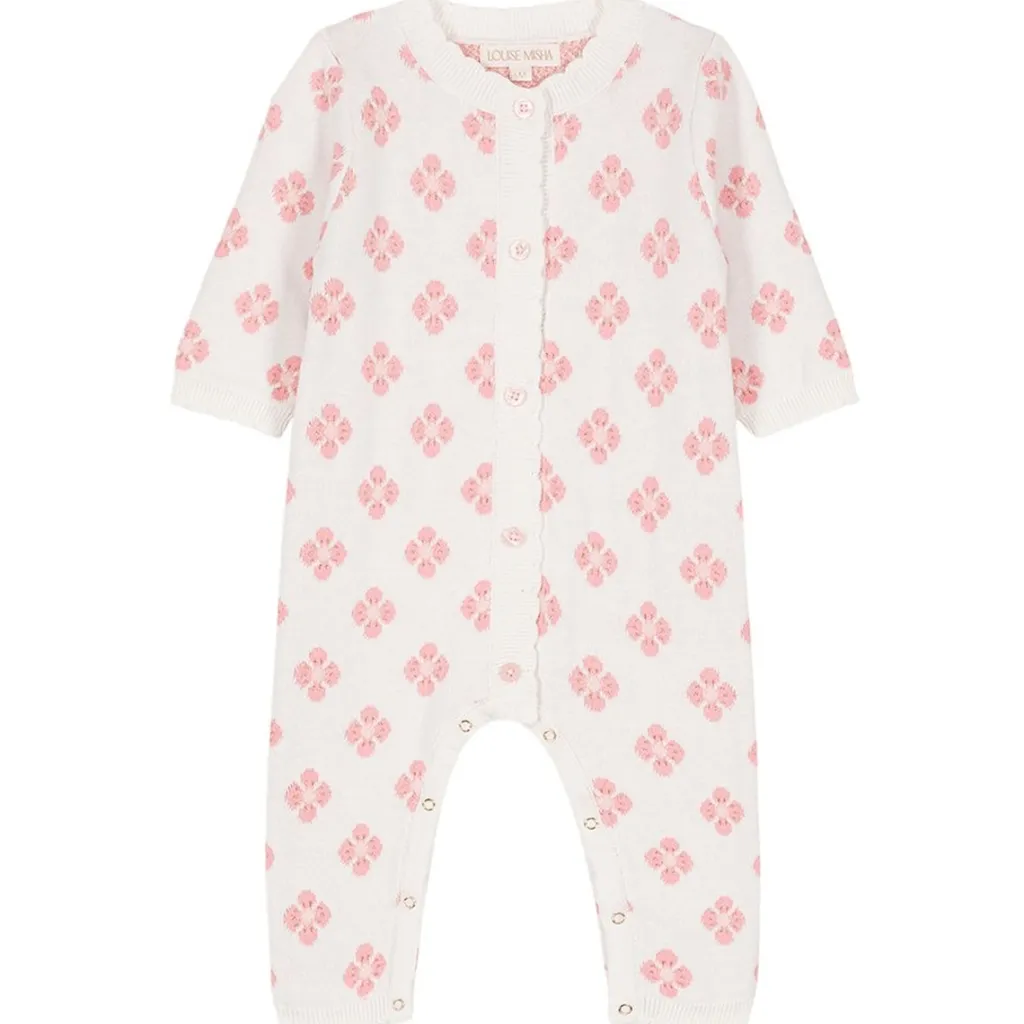 Helene Stickad Onesie Floral Jaqcuard>Louise Misha Sale