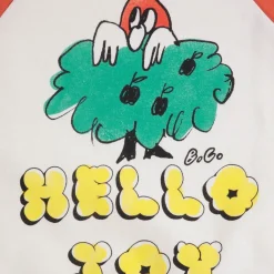 Hello Joy Ranglan Ärmar Hoodie Multicolor><noscript><img width=