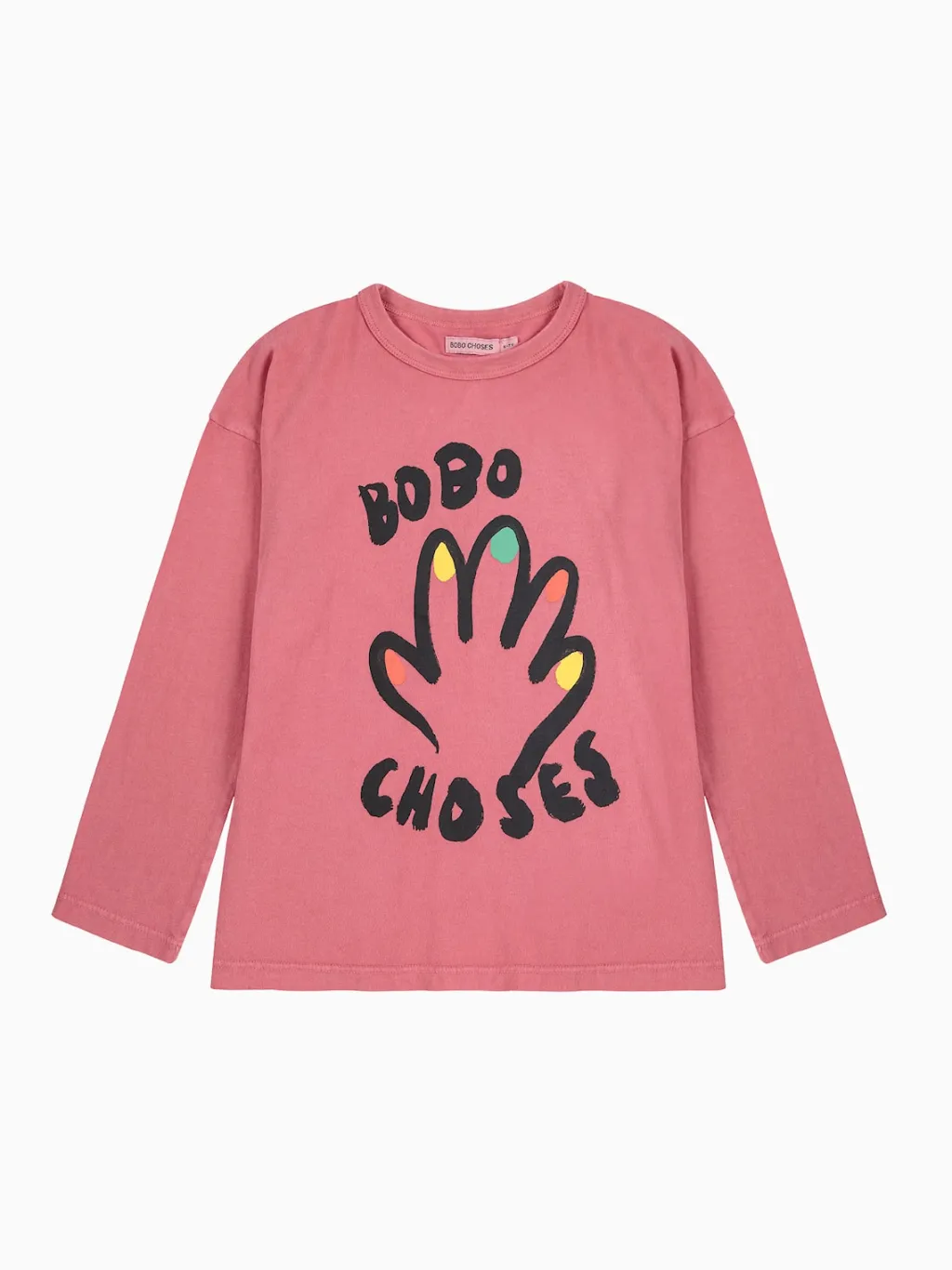 High Five Långärmad T-shirt Pink>Bobo Choses Discount