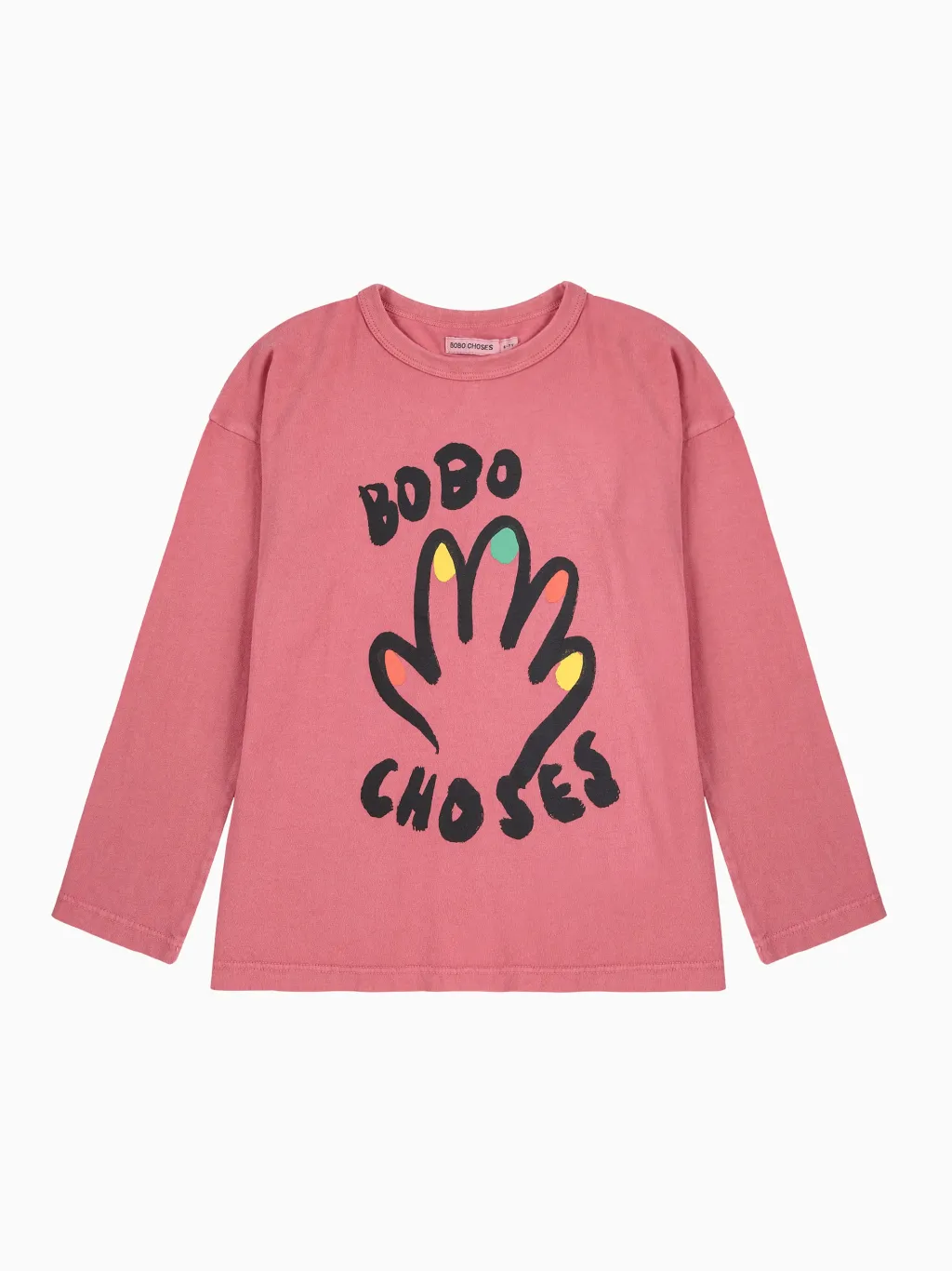 High Five Långärmad T-shirt Pink>Bobo Choses Discount