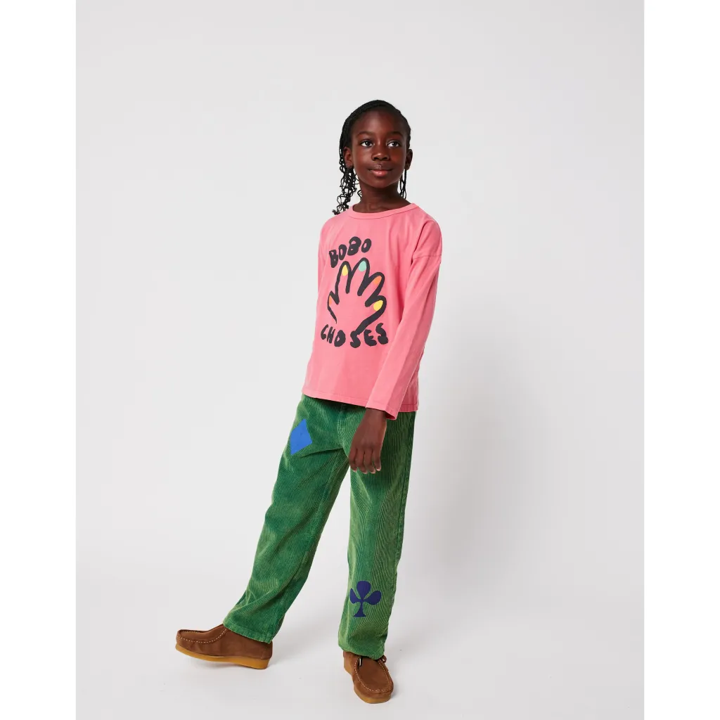 High Five Långärmad T-shirt Pink>Bobo Choses Discount