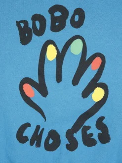 High Five Sweatshirt Blue><noscript><img width=