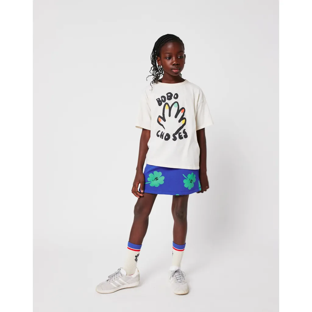 High Five T-shirt Offwhite>Bobo Choses Hot