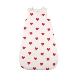 Hjärtmönstrad Sovpåse Gräddvit>Petit Bateau Online