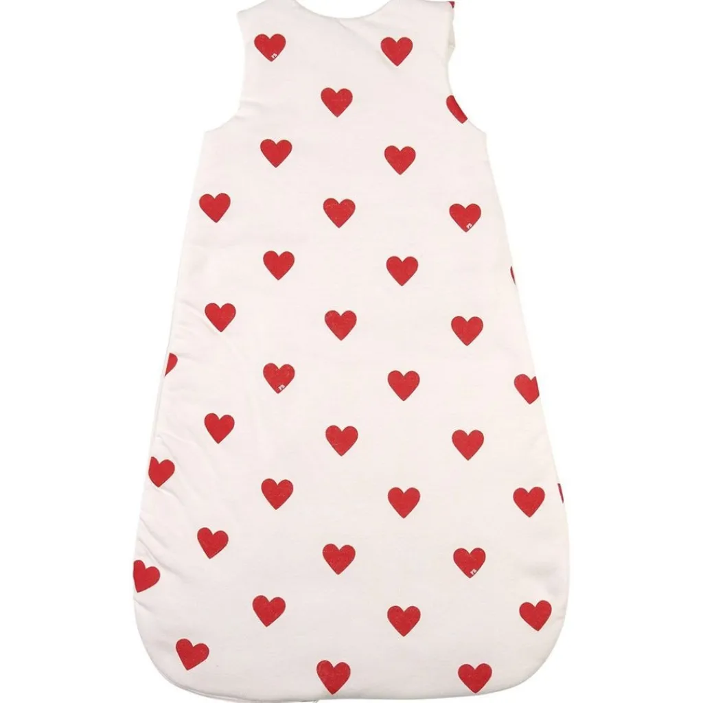 Hjärtmönstrad Sovpåse Gräddvit>Petit Bateau Online