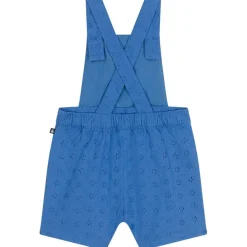 Hängselshorts Med Anglaise-brodyr Blå><noscript><img width=