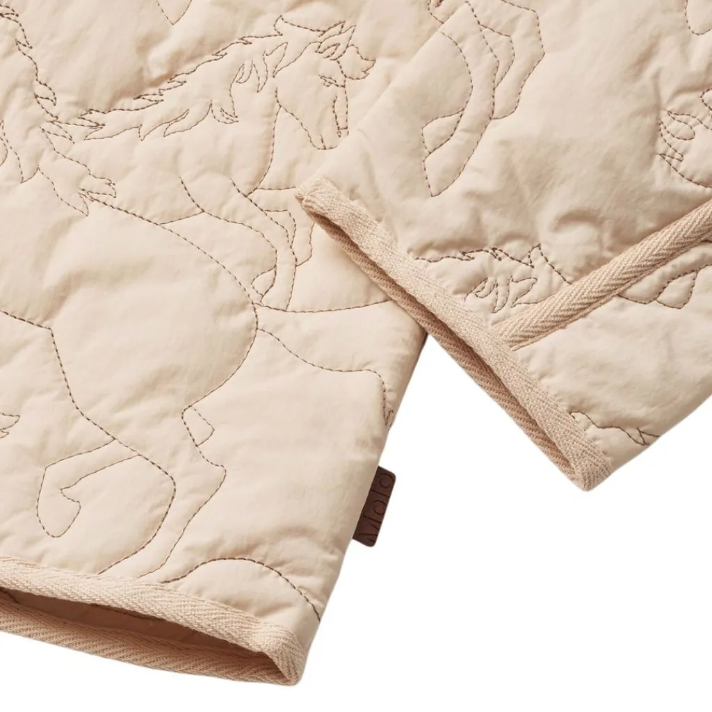 Holley Quilted Jacket Brazilian Sand>Molo Clearance