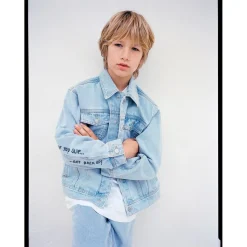 Honore Denim Jacket Sun-bleach Blue><noscript><img width=
