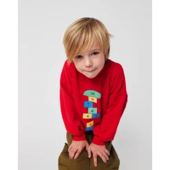 Hopscotch Sweatshirt Red><noscript><img width=