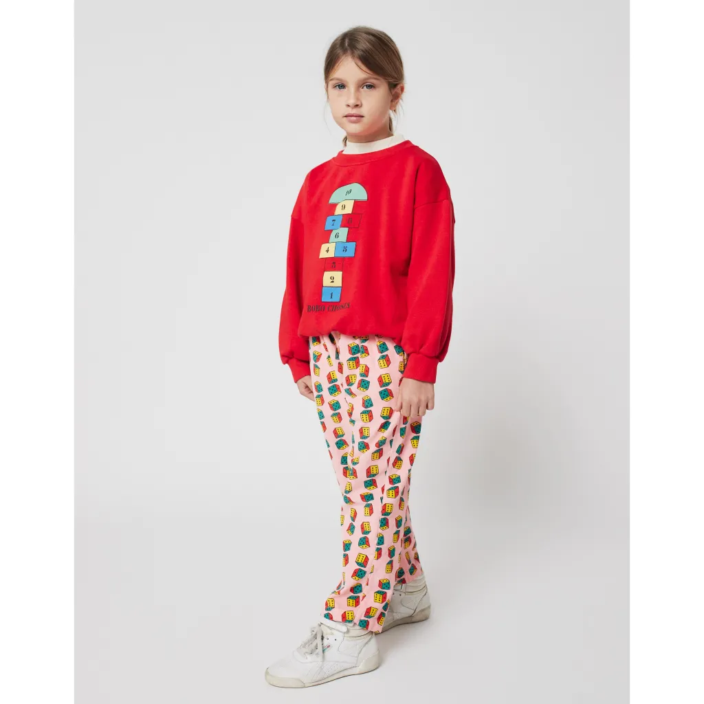 Hopscotch Sweatshirt Red>Bobo Choses Best