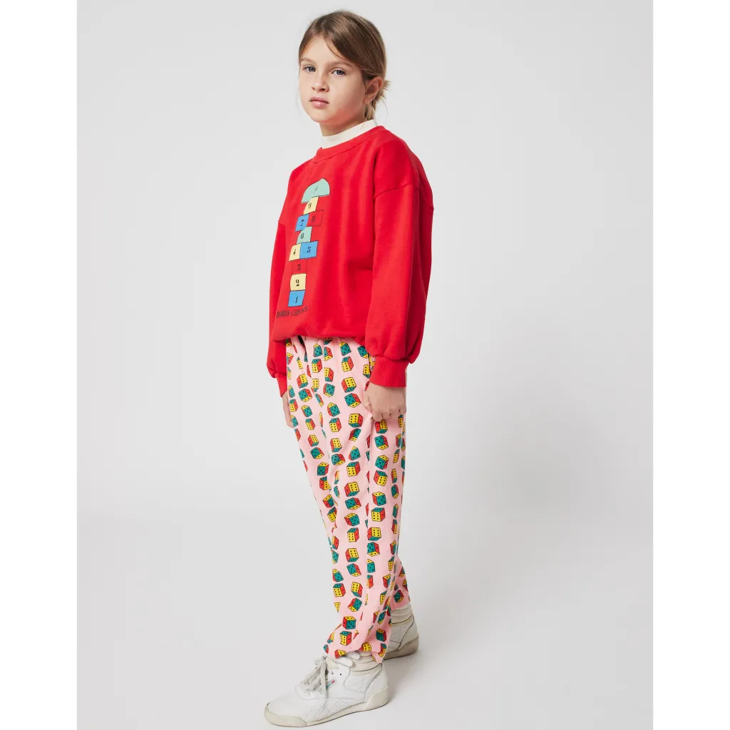 Hopscotch Sweatshirt Red>Bobo Choses Best